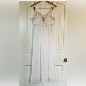 Japna Embroidered Maxi Sundress Large